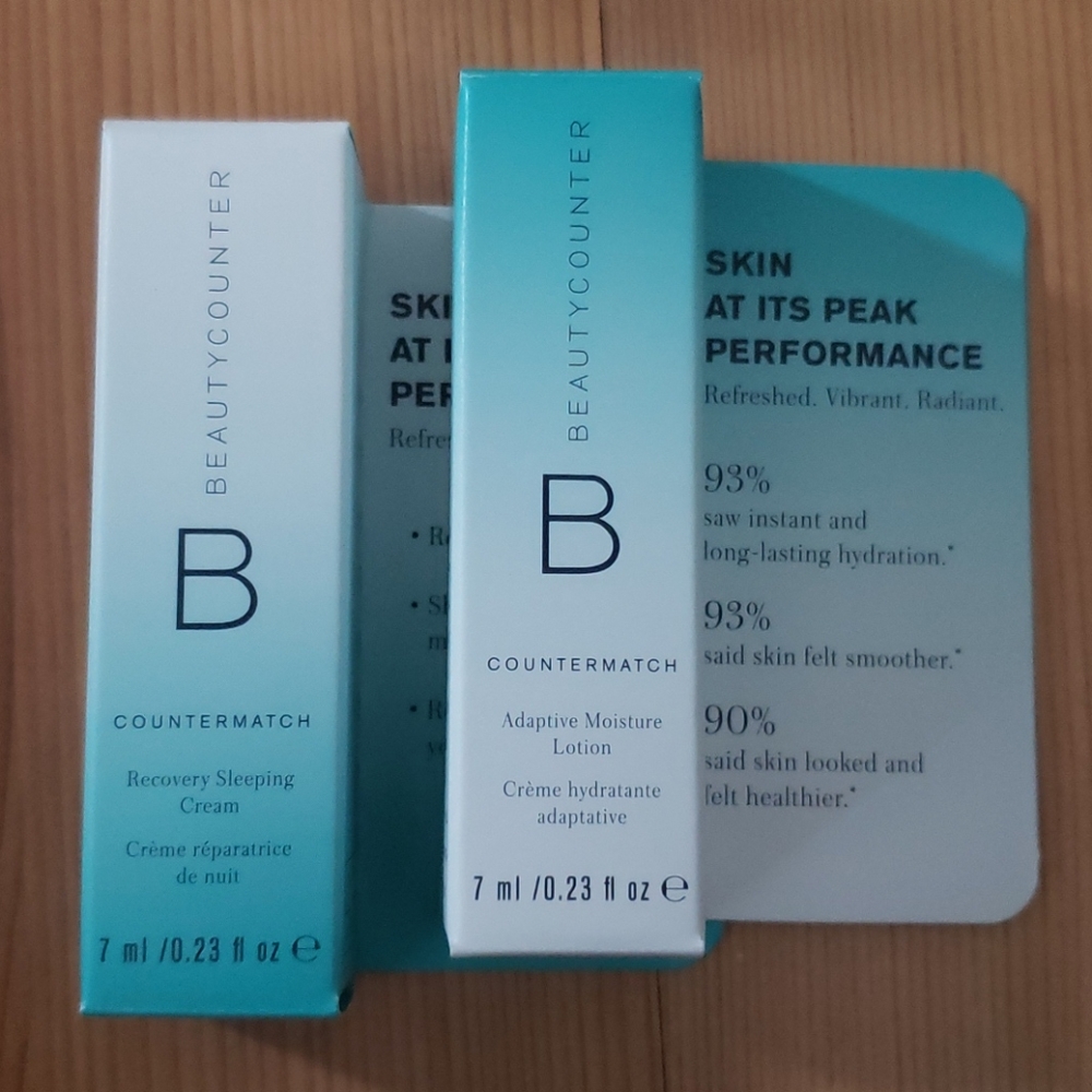 SAMPLE SIZE Countermatch Lotion & Sleeping Cream